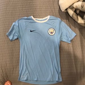 Manchester city soccer shirt
